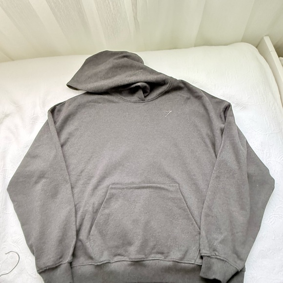 Gymshark Dark Gray Hoodie for Women oversized relax look - Picture 2 of 13